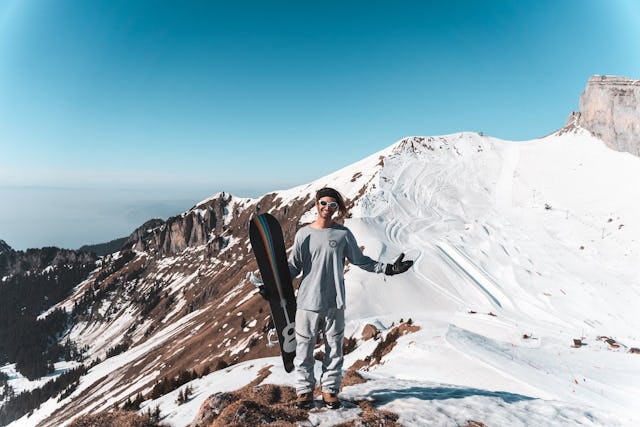 Snowboarder und Musiker Pat Burgener verrät im Interview, wie er seinen Lifestyle mit fleischloser Ernährung kombiniert.