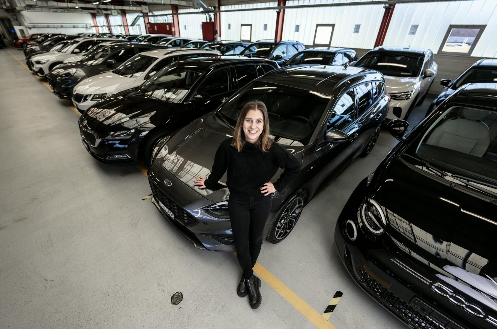 Léa Miggiano hat das Auto-Abo in der Schweiz vor vier Jahren lanciert. Seither bietet Carvolution Autos für jedes Bedürfnis und jedes Budget an.