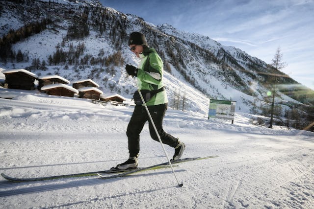 Traumhafte Langlauf-Loipen im Lötschental.