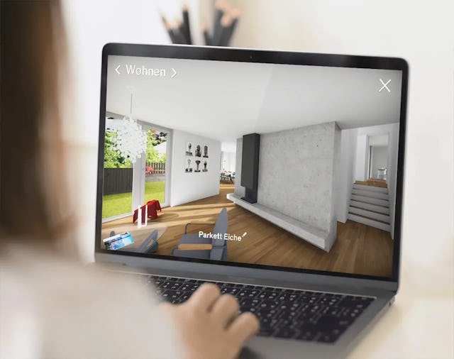 Die Traumwohnung lässt sich ganz einfach digital in nur wenigen Schritten gestalten.