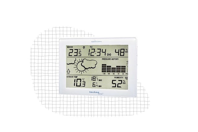 Toutes les mesures: station météo Technoline MA 10410, 89.90 francs, chez Fust.