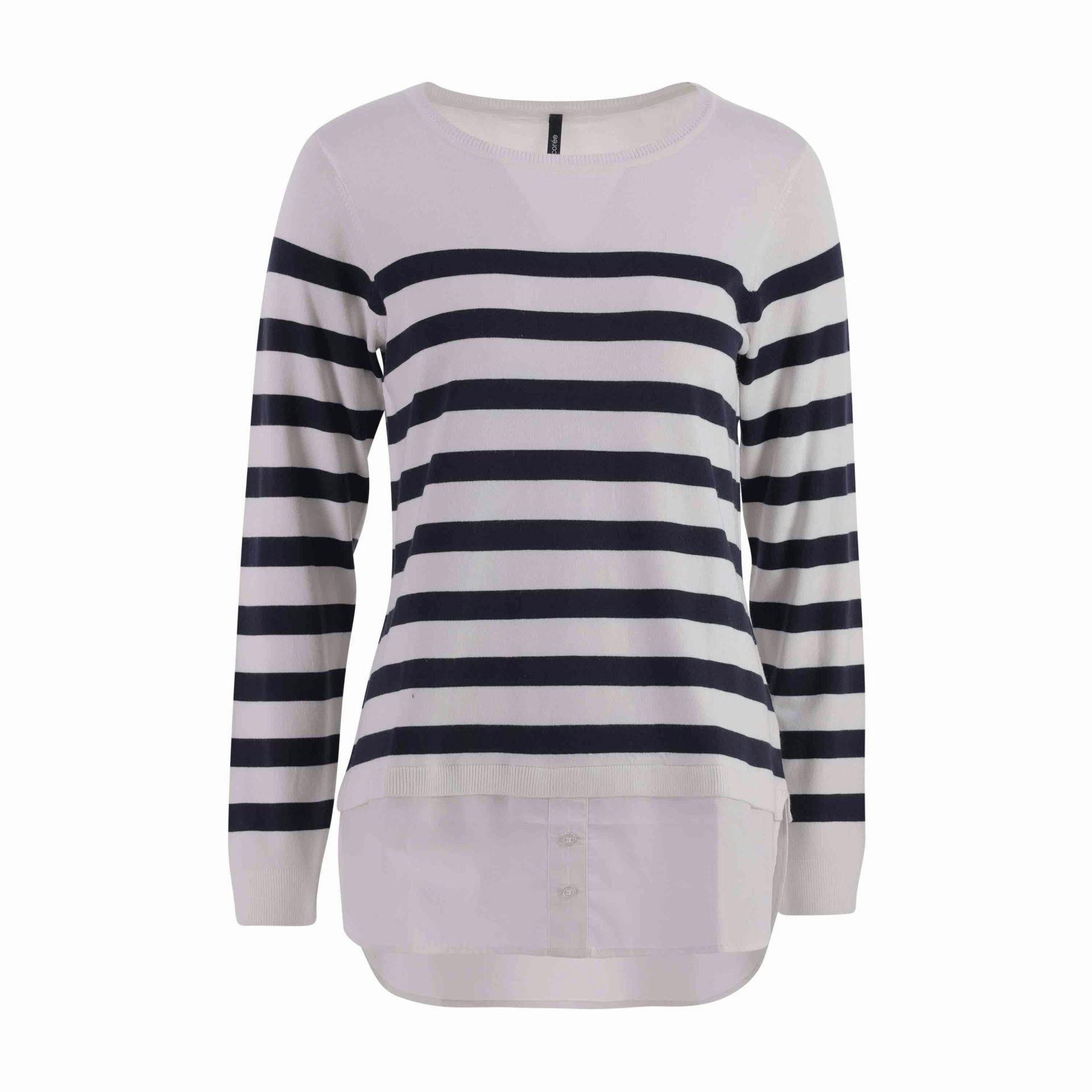 Le pull à empiècement chemisier, le classique par excellence: Bluse Pullover, CHF 19.95 au lieu de CHF 24.95 chez