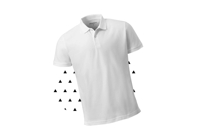 Tenue de spor: polo Naturaline pour homme, blanc M, 39.95 francs, chez Coop City