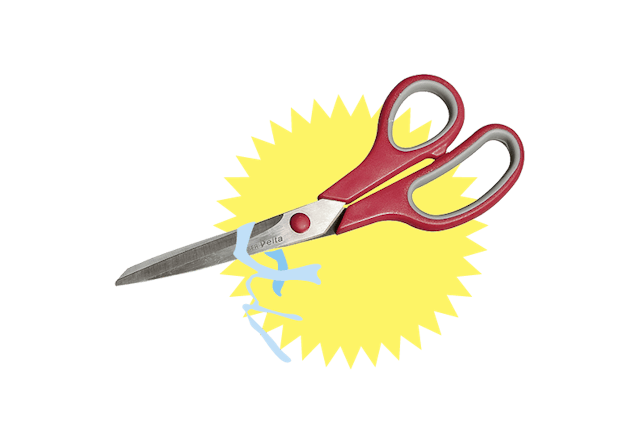 Découpages: ciseaux de couture, 21 cm, 11.95 francs, Jumbo