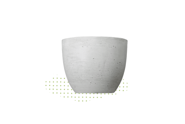 Standhaft: Topf Zinal, Beton, Ø 26 cm, H 21 cm, 14.95 Franken, bei Jumbo