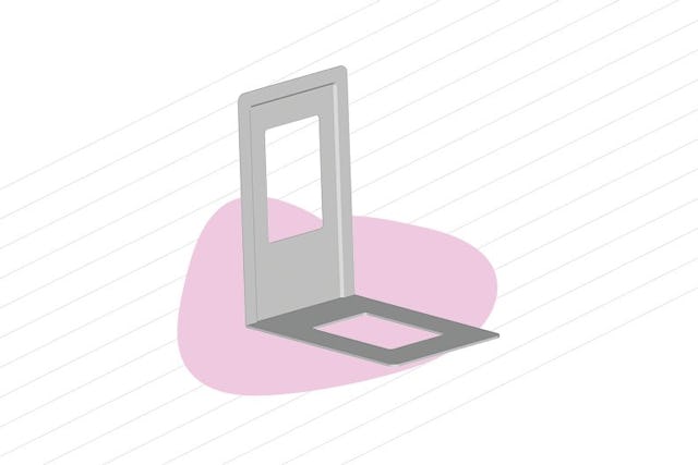 Aufgereiht Bücherstütze, 1-teilig, Weissalu, 4er-Pack, 8.70 Franken, bei Jumbo.