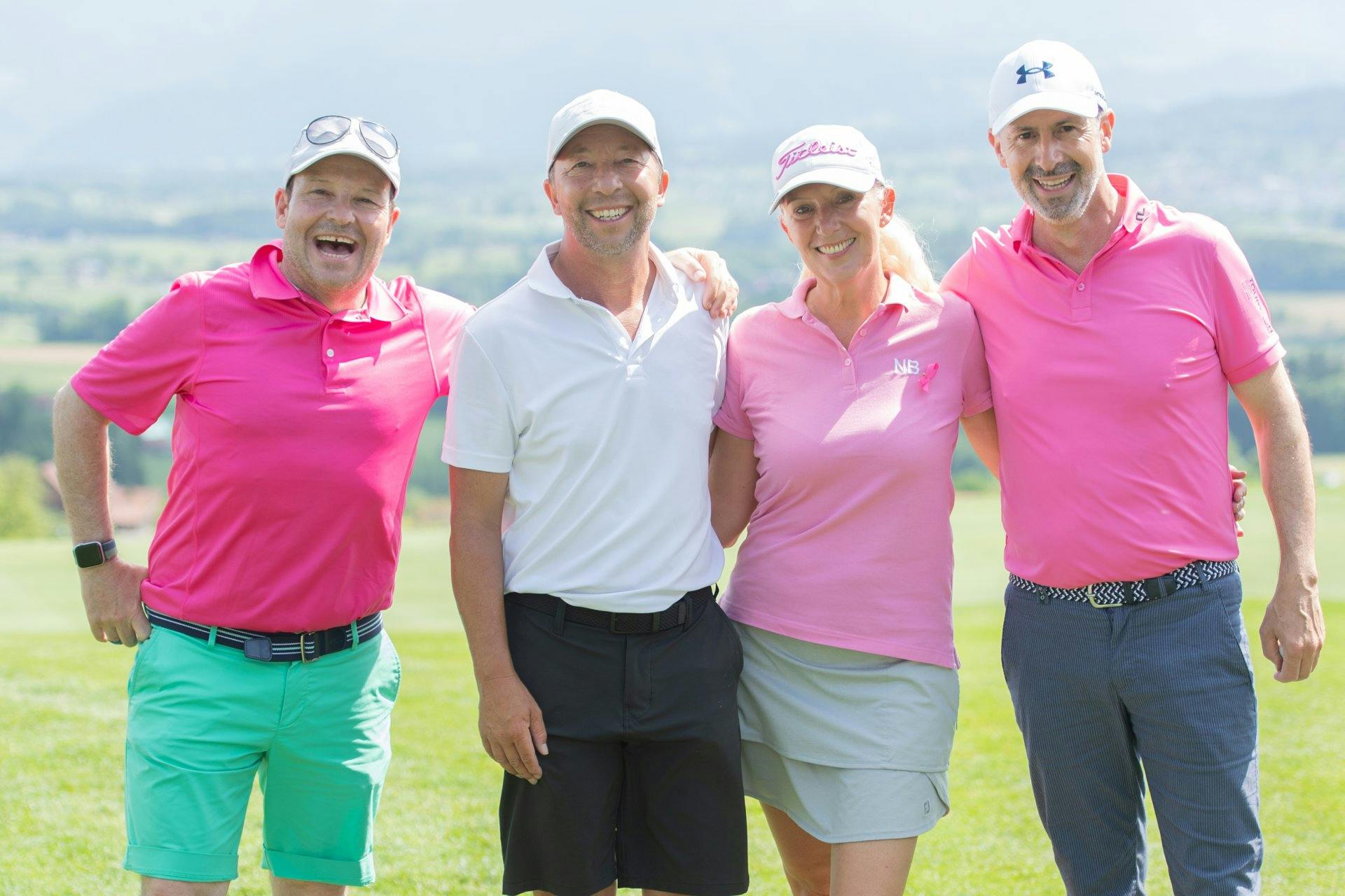 Mit von der Partie: René Baumann und seine Frau Nancy.