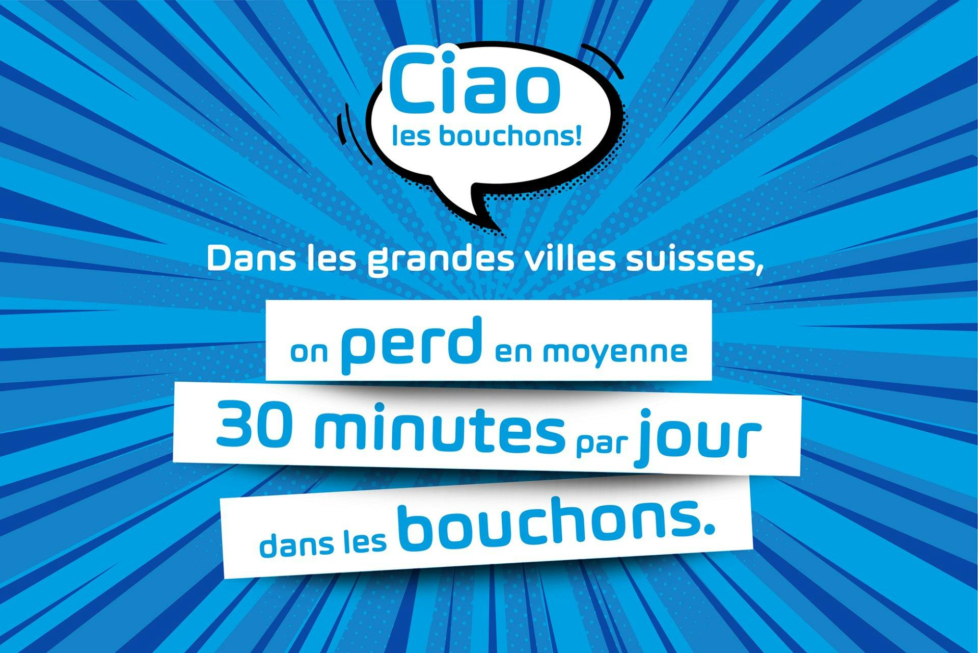 Tu n’as aucune envie de te retrouver dans les bouchons….