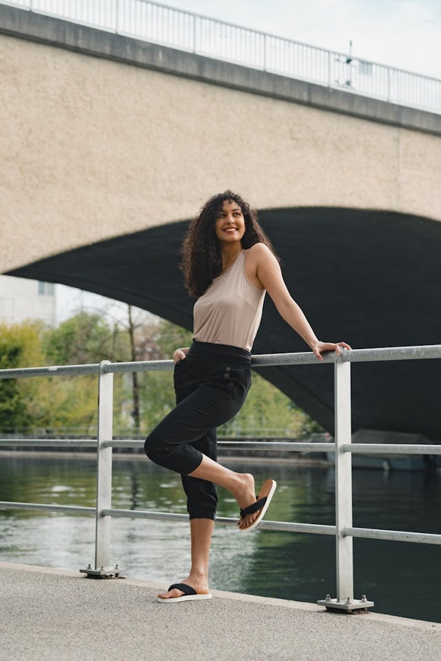 Les matières comme le lin sont très agréables à porter.