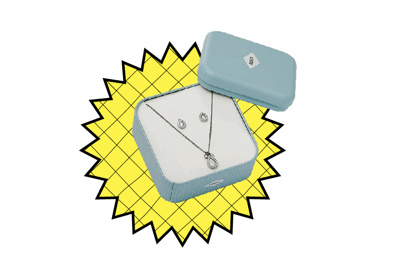 2 en 1: coffret Fossil Classics, nacre et acier, 79 francs, Coop City