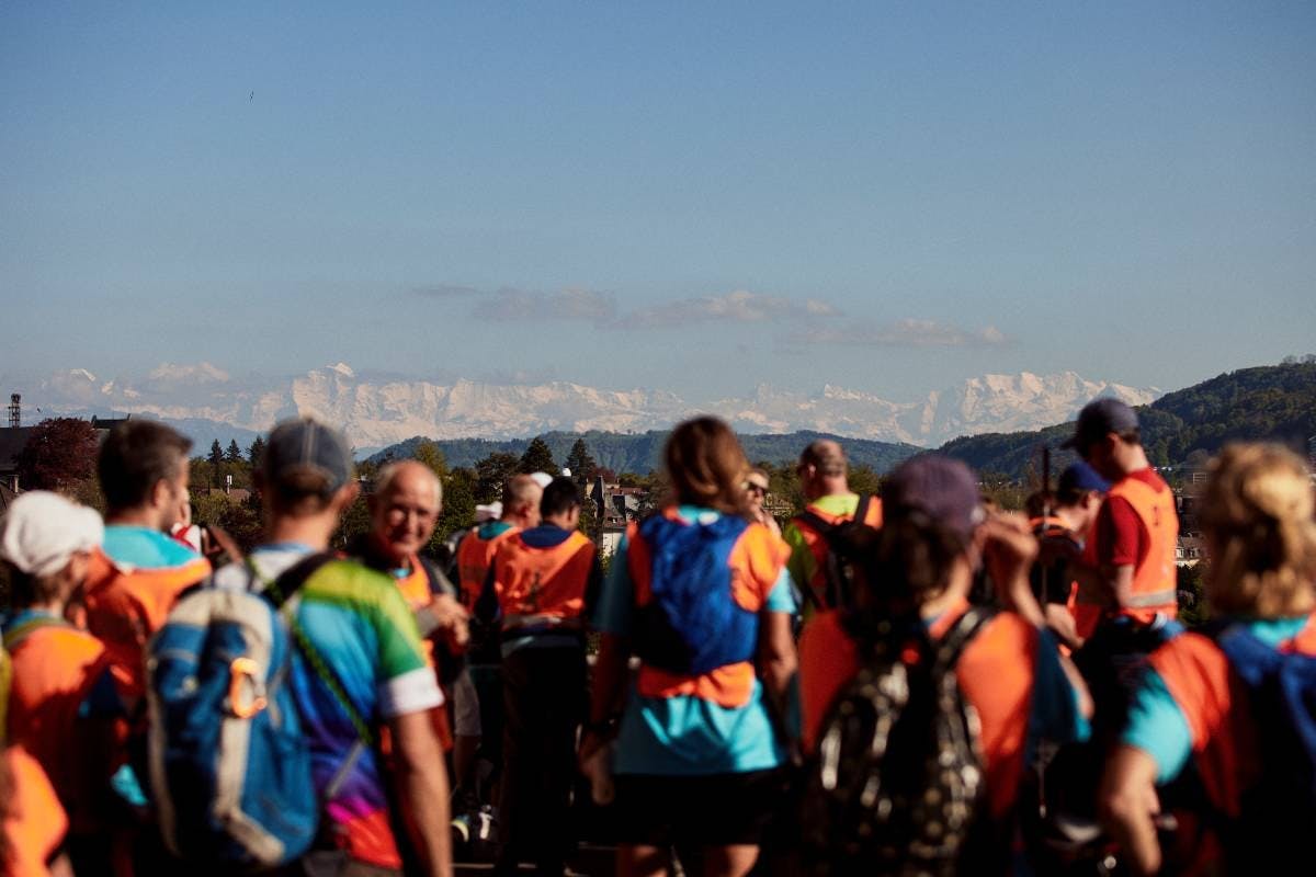 «La joie était clairement perceptible chez tous les participants», se réjouit Mario Kämpfen après la course de relais de l’action Wiitblick.