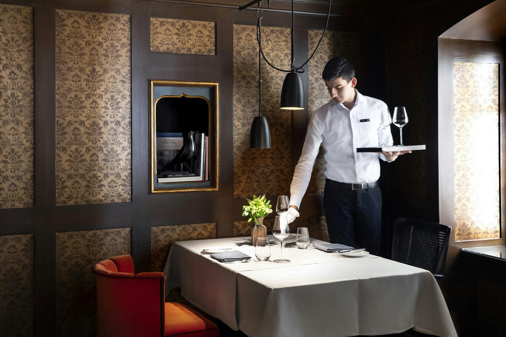 Aber nicht nur das Essen überzeugt im Widder, sondern auch der erstklassige Service.