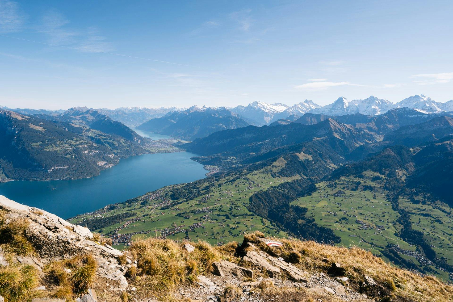 Le Niesen offre une vue panoramique à 360 degrés.