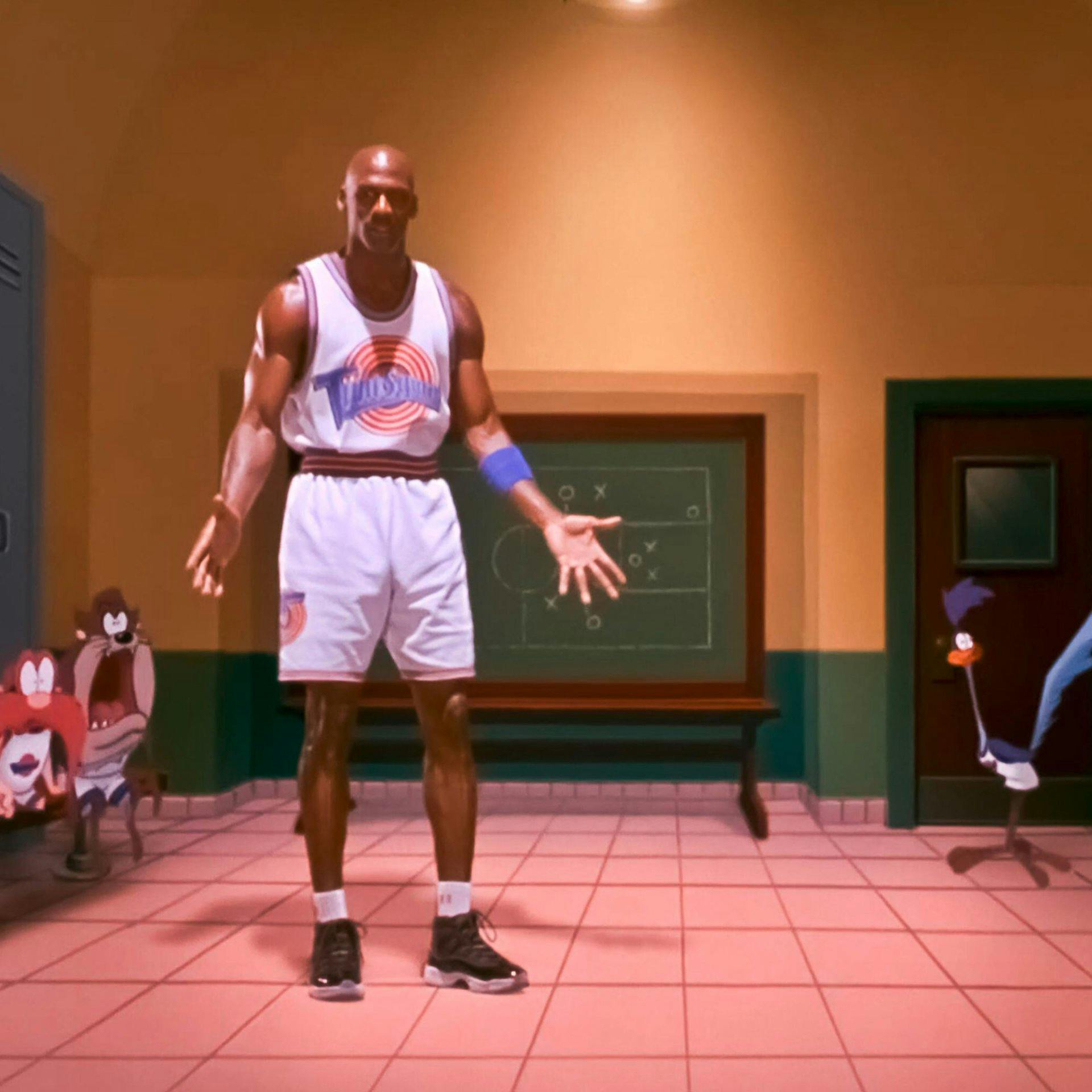 Michael Jordan spielt in Space Jam nicht nur mit den Looney Tunes, sondern auch in seinen Air Jordan 11 Concord.