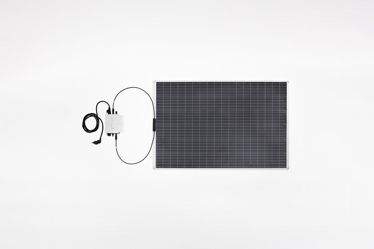 Mit dem kleinen Balkonkraftwerk reduziert man den Strombezug aus dem öffentlichen Netz bis zu 10 Prozent.