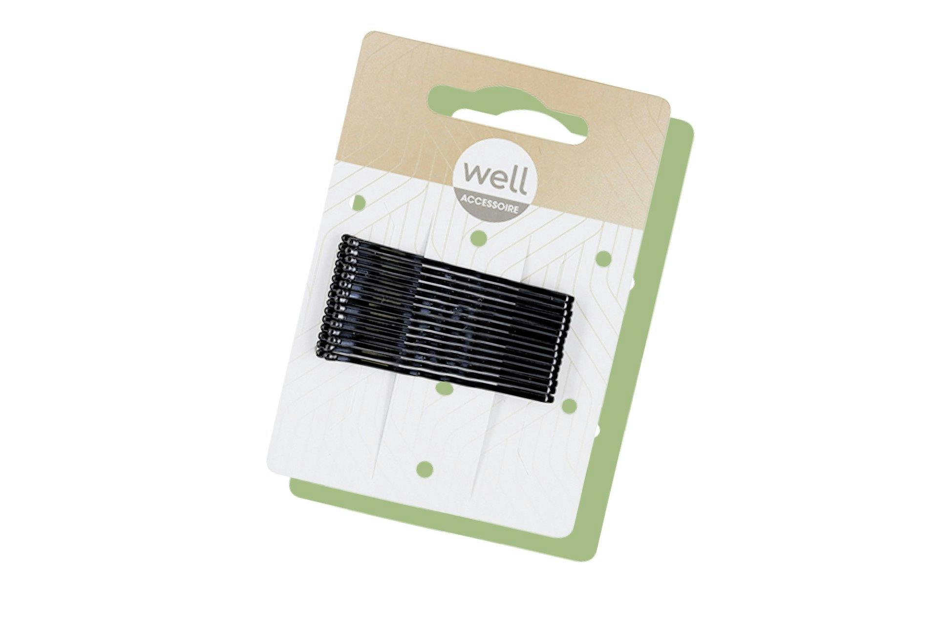 À l’envers! Pinces à cheveux de Well, 1.80 francs/15 p., chez Coop