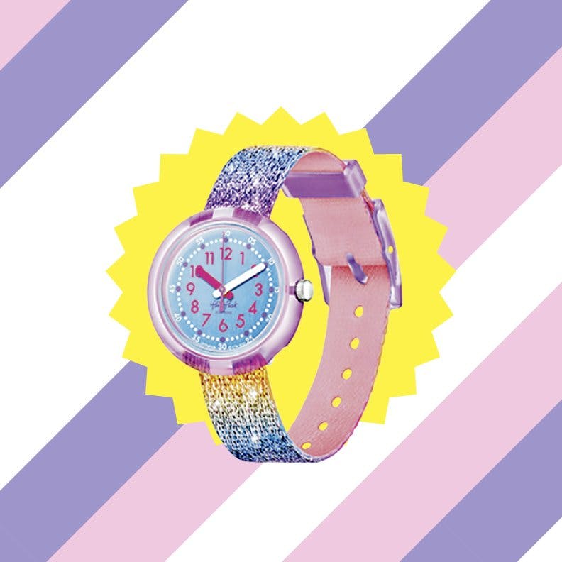 Zeit für Farbe Uhr von Flik Flak, 45 Franken, bei Christ Uhren & Schmuck.