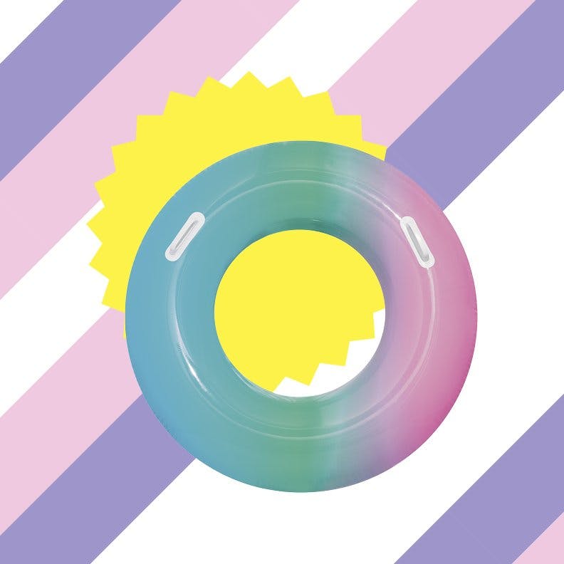 Badespass Bestway Schwimmring Rainbow, 9.95 Franken, bei Jumbo.