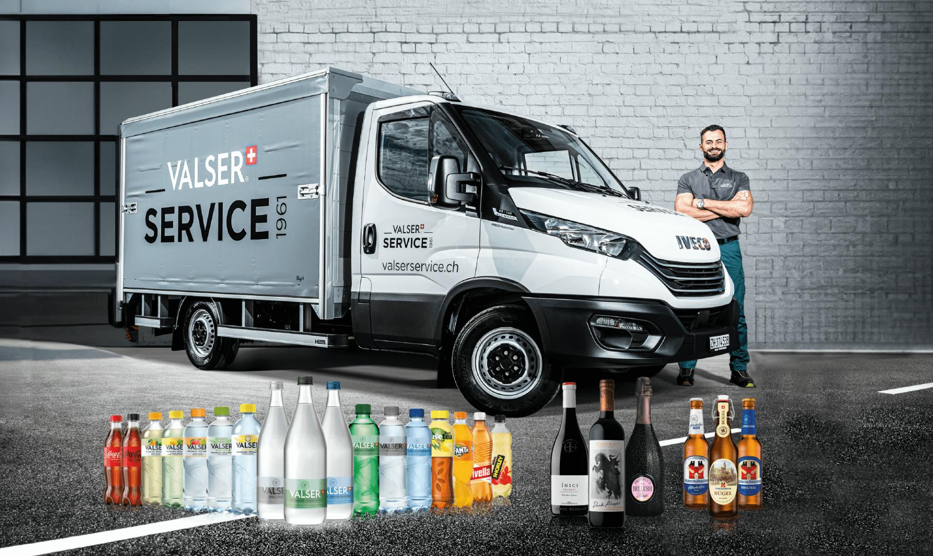 Lass dir deine Lieblingsgetränke gratis liefern.