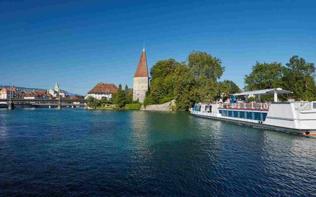 Der längste befahrbare Wasserweg der Schweiz befindet sich zwischen Solothurn und Biel.