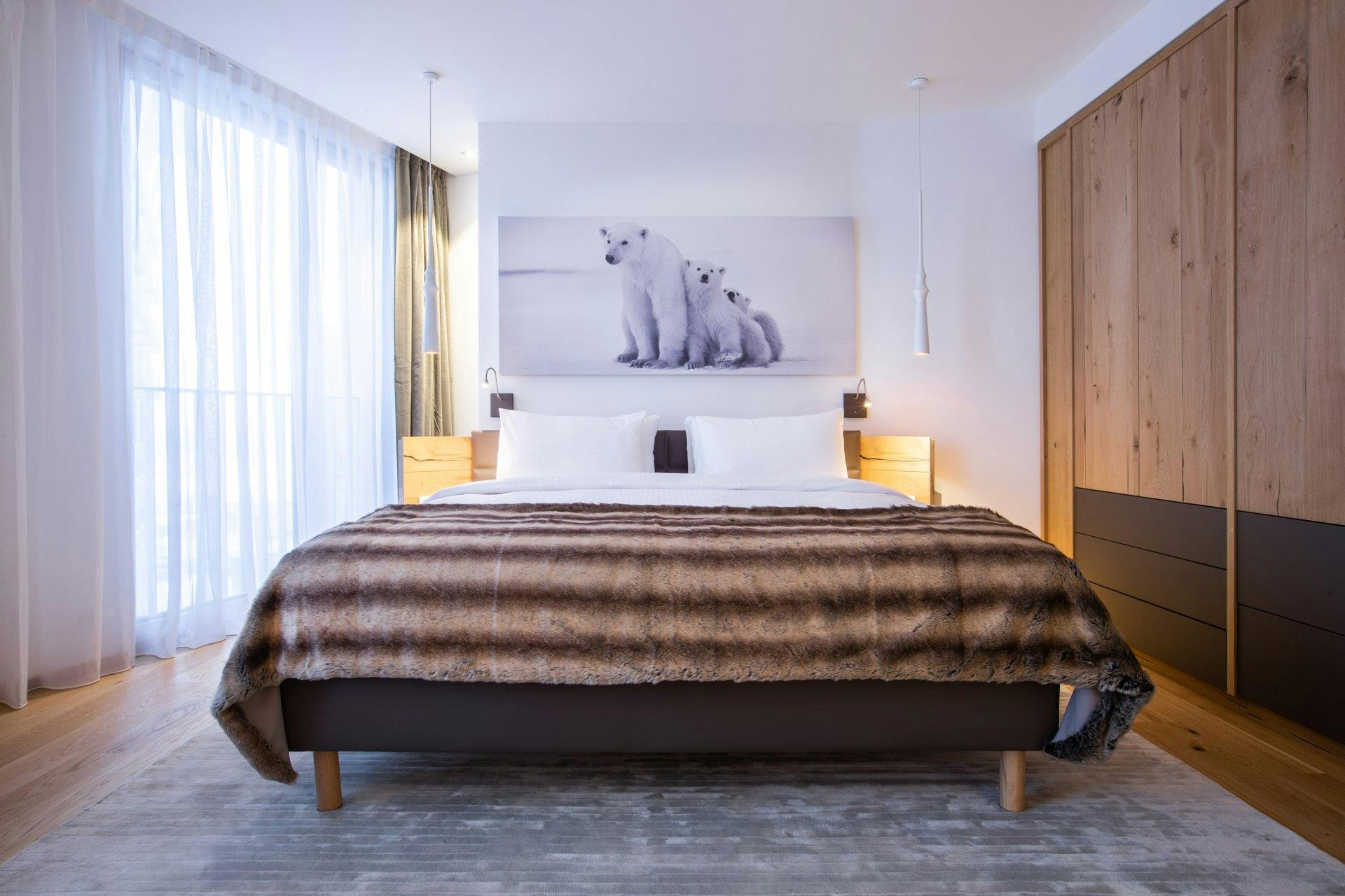 281 komfortable Zimmer, Suiten und Residenzen bieten das optimale Basislager für Bergbegeisterte.