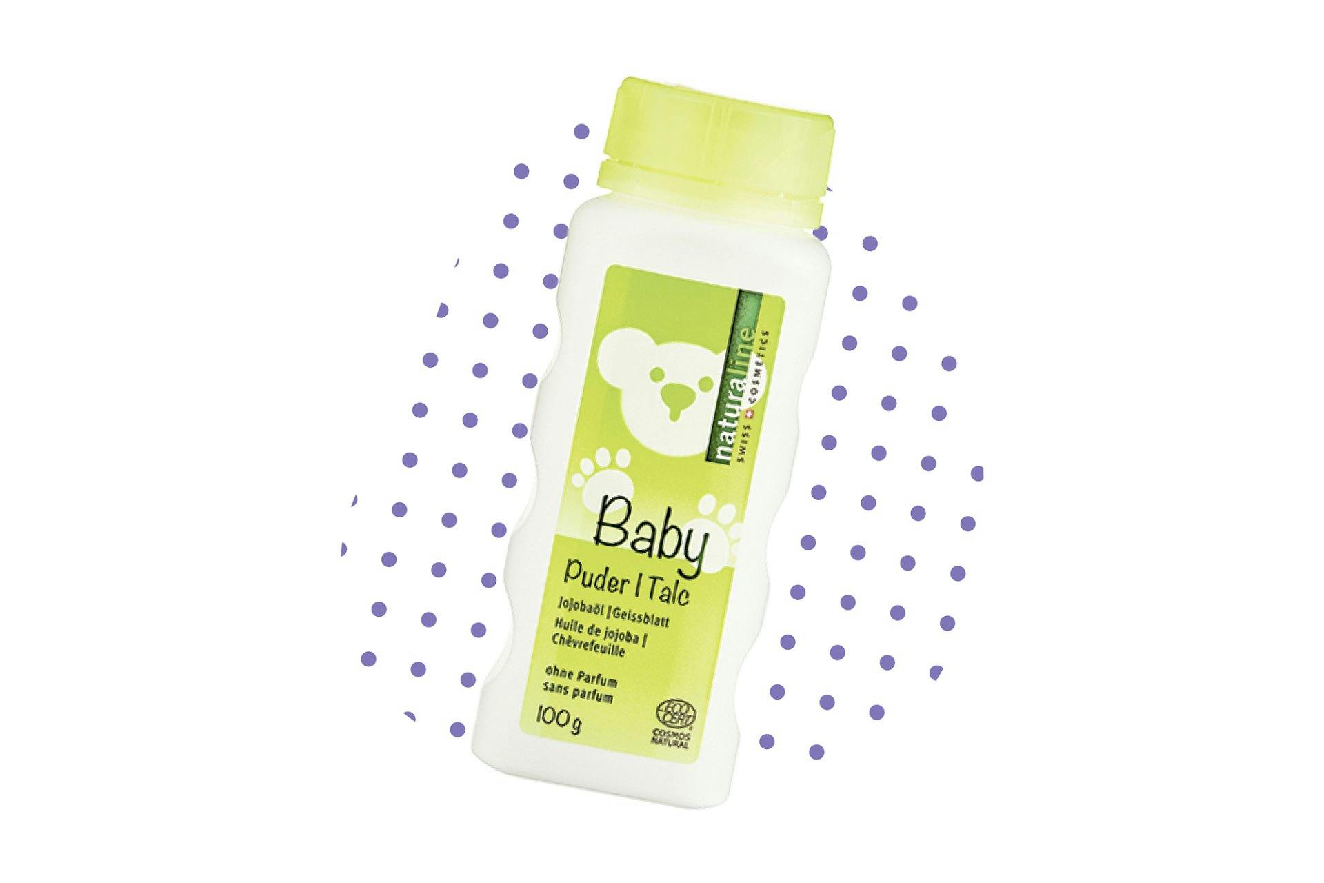 Per grandi e piccini: talco baby Naturaline, fr. 3.50/100 g, da Coop.