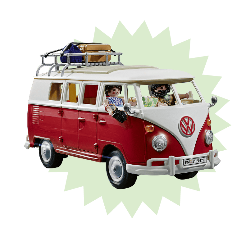 Ausgebaut Playmobil Volkswagen T1Camping Bus, 49.95 Franken, bei Coop City.
