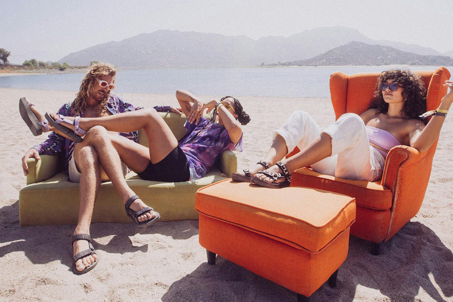 ... beim gemütlichen Chillen, ...