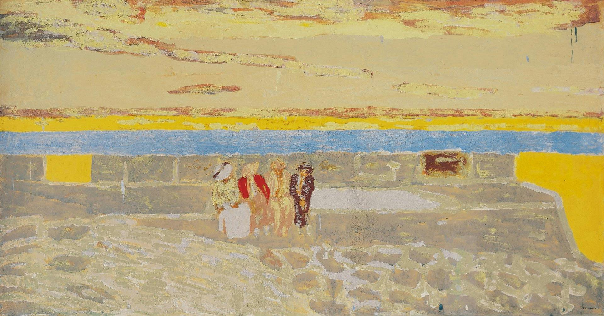 De 1890 à 1914, Vuillard enrichit son art en adoptant librement les codes nippons.