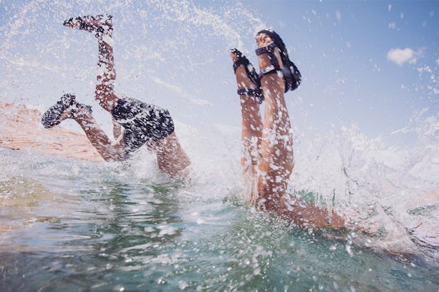 Perfekt für den Sommer: Die Sandalen von Teva.