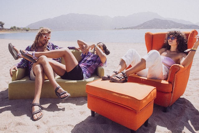 ... beim gemütlichen Chillen, ...