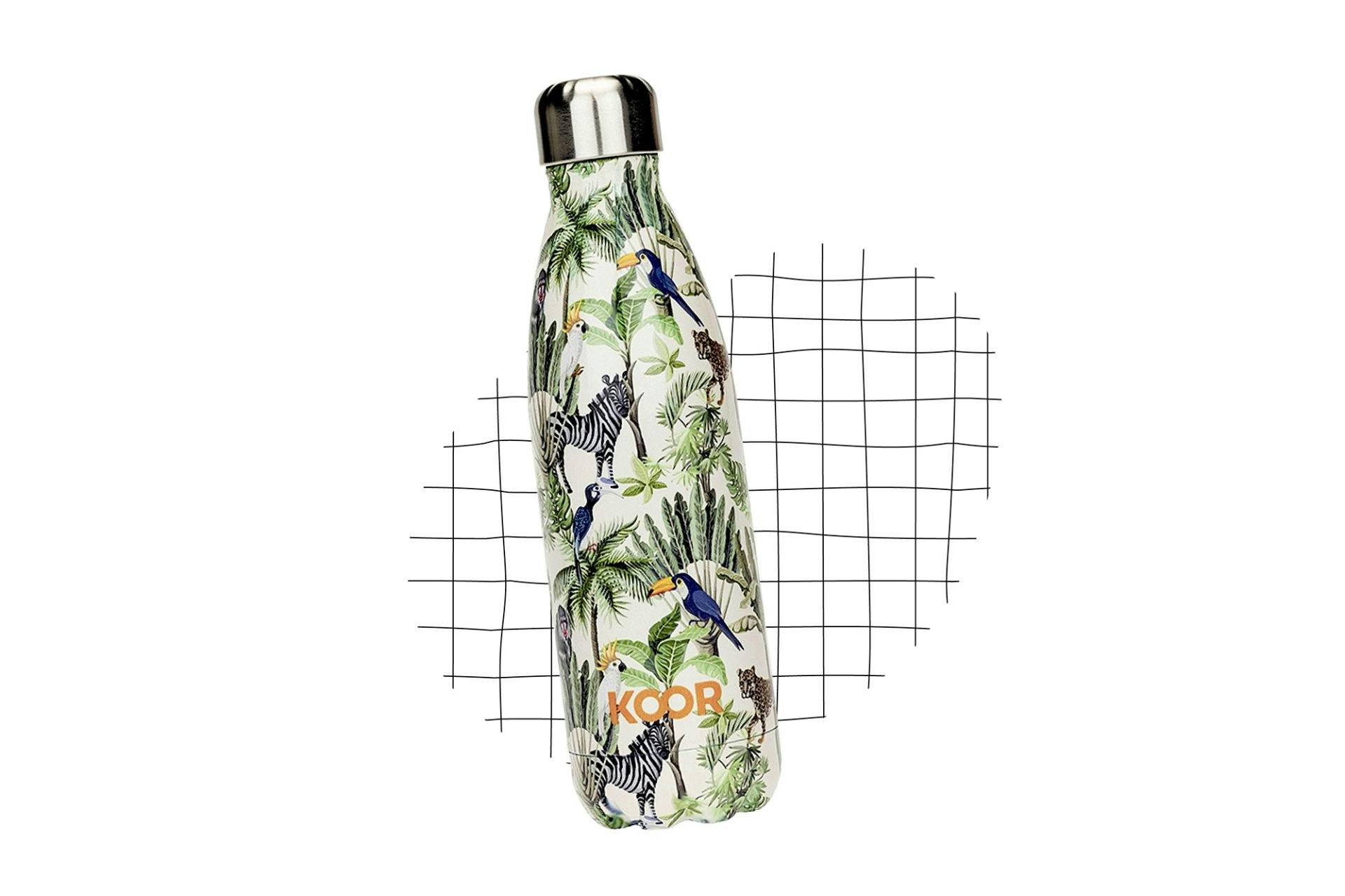 Borraccia selvaggia: bottiglia sottovuoto Exotic Animals, KOOR, 500 ml, fr. 22.40, da Interdiscount.