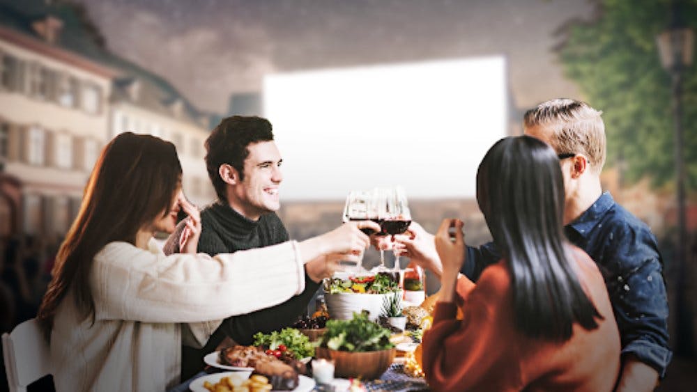 Romantische Abende unter dem Sternenhimmel: Allianz Cinema Basel.