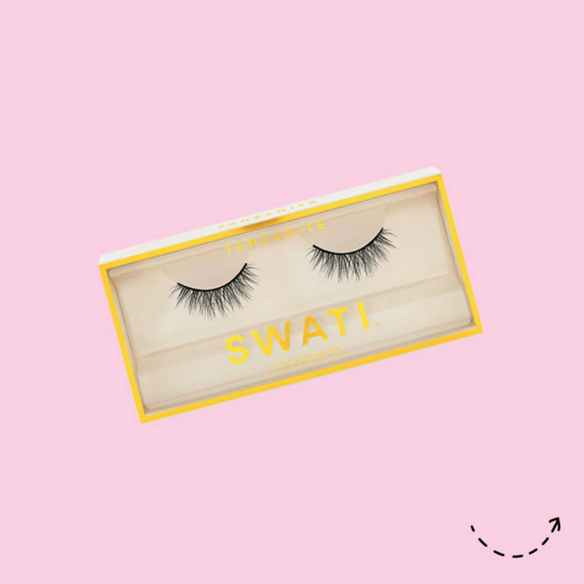 Klimper Klimper: Falsche Wimpern von Swati, Faux Mink Lashes, 19.90 Franken, bei Import Parfumerie.