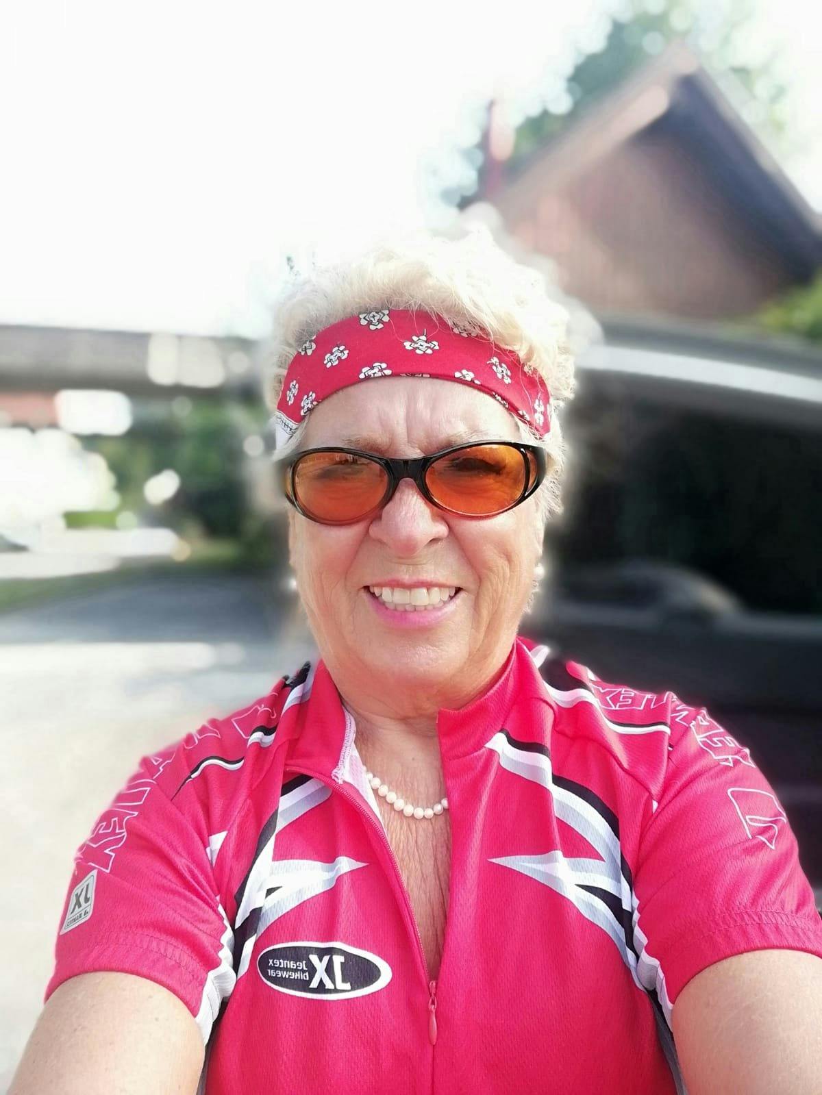Ingrid (senior sportive): «Si quelque chose ne va pas, je monte sur mon vélo et tout va mieux immédiatement».