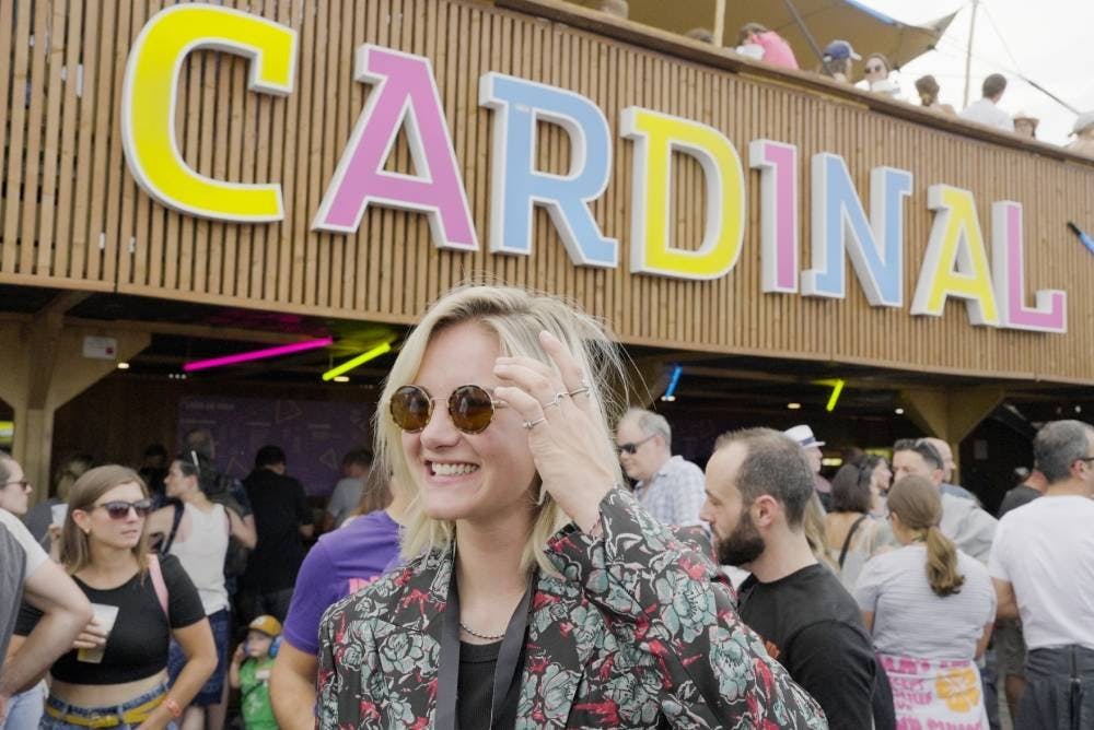 Cette année, Stéphane s'est produite pour la première fois au Paléo Festival.