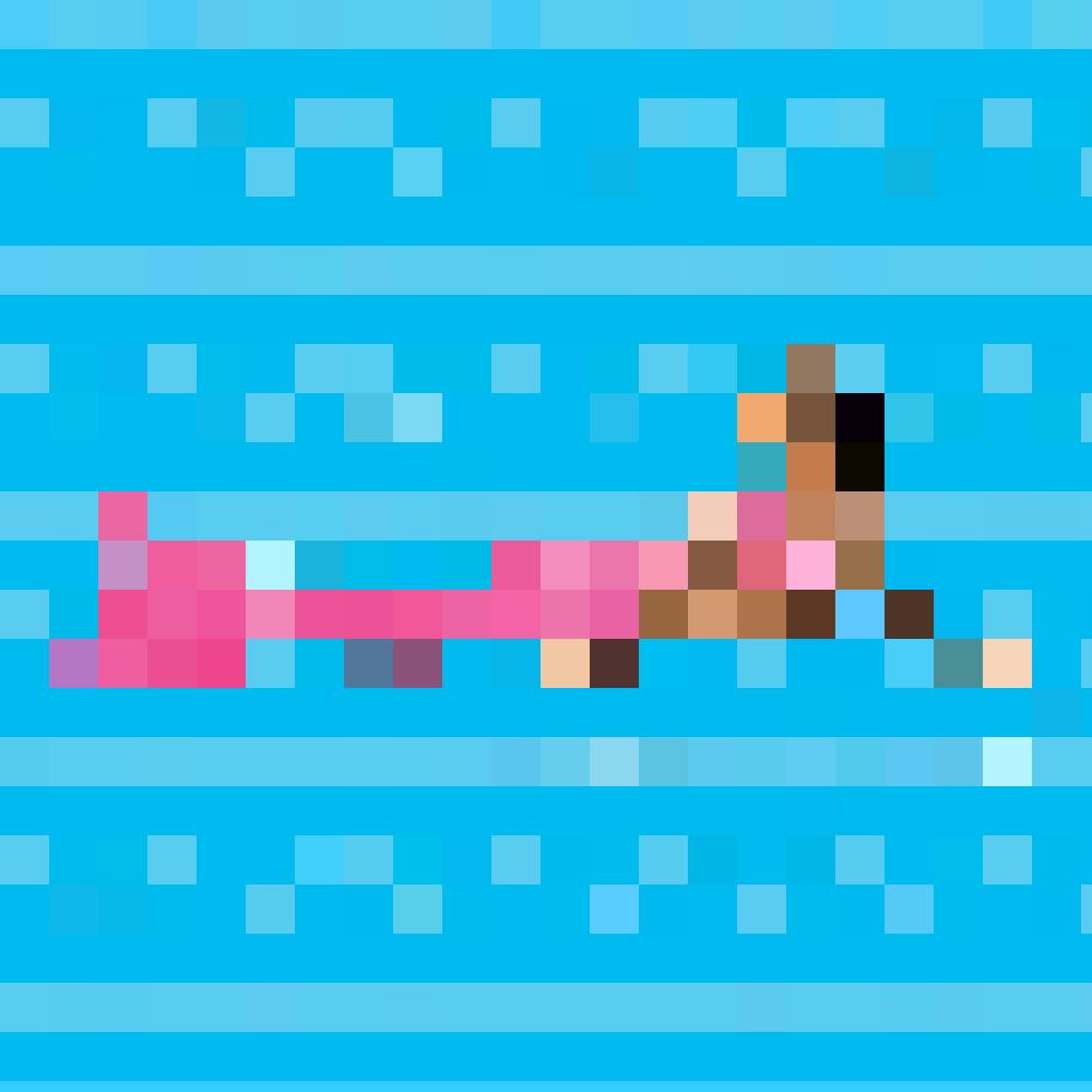 Schwimmen wie Arielle: Aquatail Meerjungfrau pink, 49.95 Franken, bei Coop City und in ausgewählten Coop-Filialen.