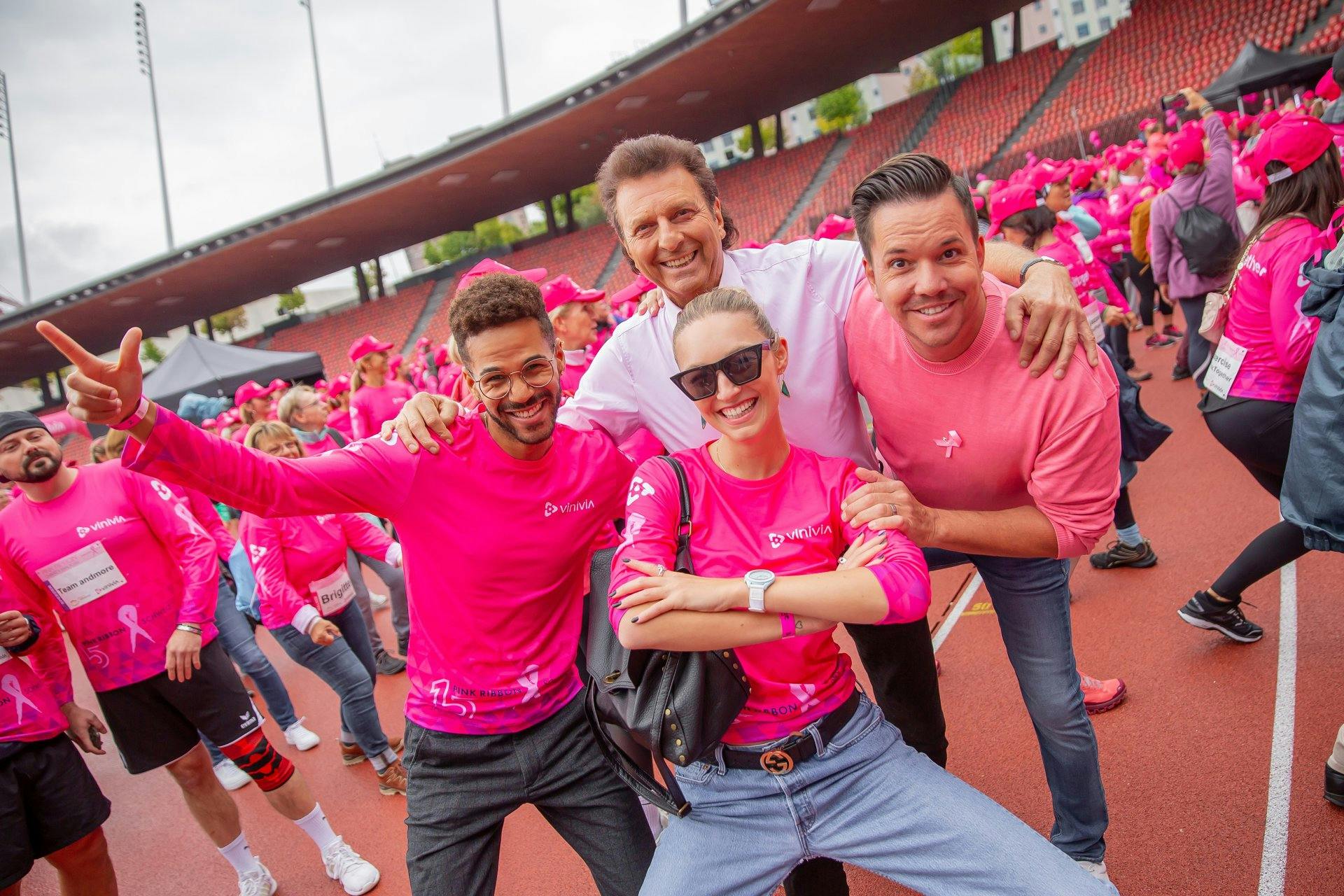 Gemeinsam gegen den Brustkrebs: Beim Pink Ribbon Walk steht Solidarität an erster Stelle.
