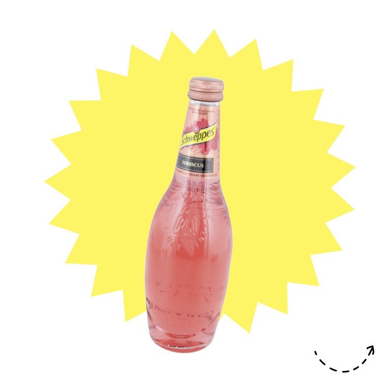 Fruité & rafraïchissant: Schweppes Tonic & Hibiscus, 3 fr. 75 / 45 cl, dans certains supermarchés Cooop.