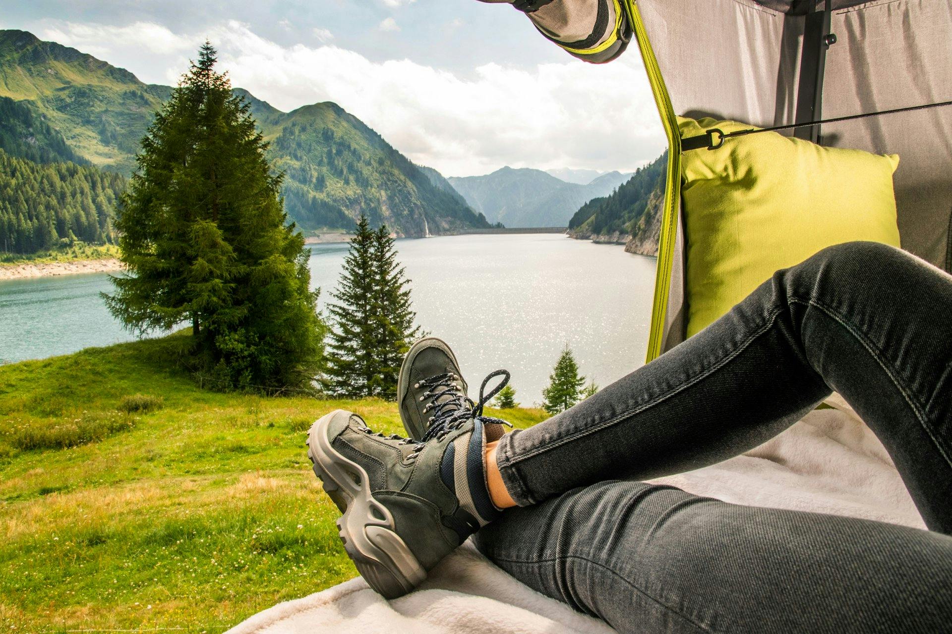 Zimmer mit Aussicht: So fällt das Aufstehen am Morgen für einmal ganz leicht.