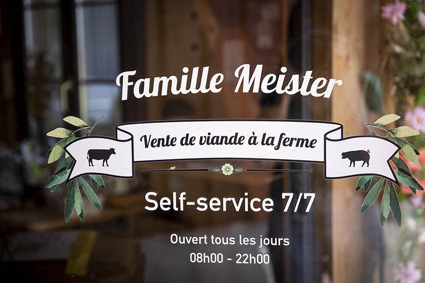 Depuis plus de dix ans maintenant, les Meister ont fait le choix de la vente directe, avec succès!