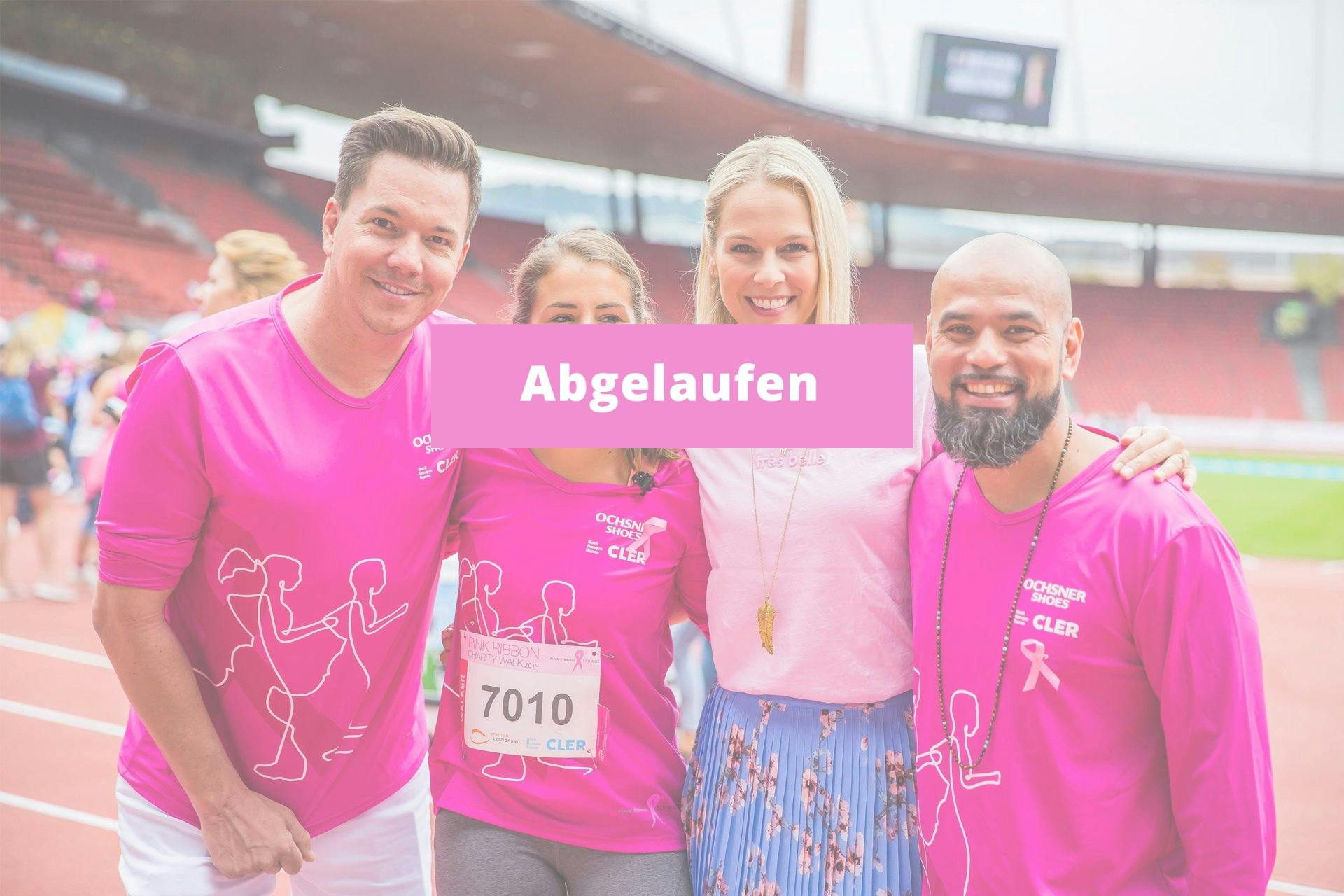 Sei als VIP am Pink Ribbon Walk dabei!