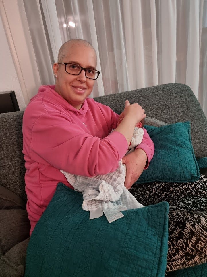 Corina über Chemotherapie in der Schwangerschaft