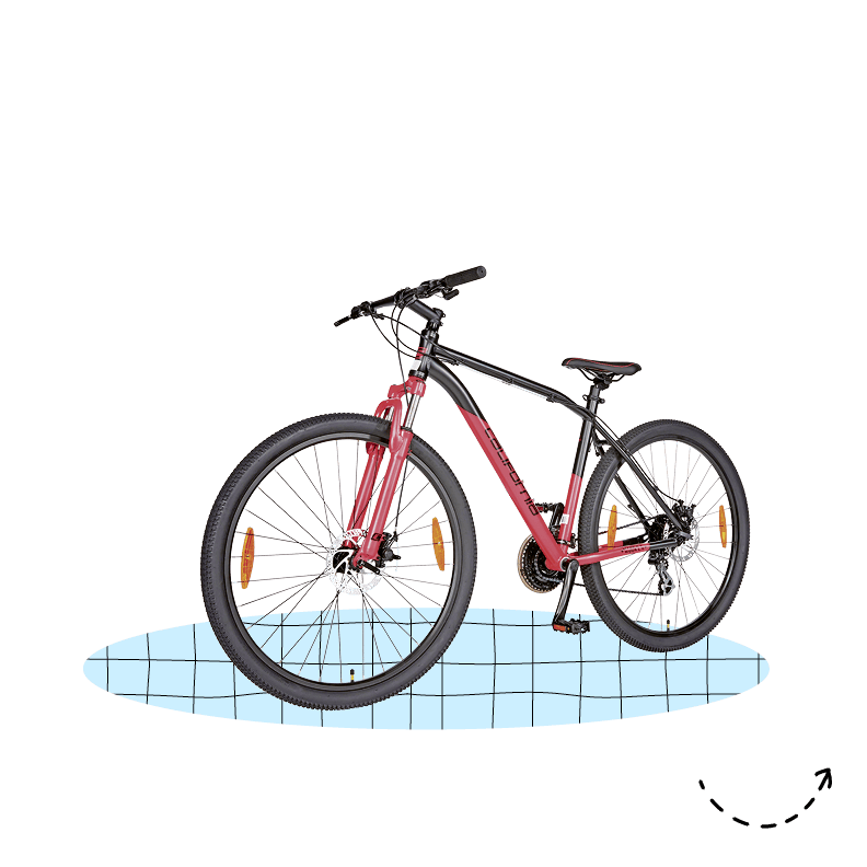 Per ogni salita e discesa: Mountainbike Moon 2.0 von California, fr. 449, da Jumbo.