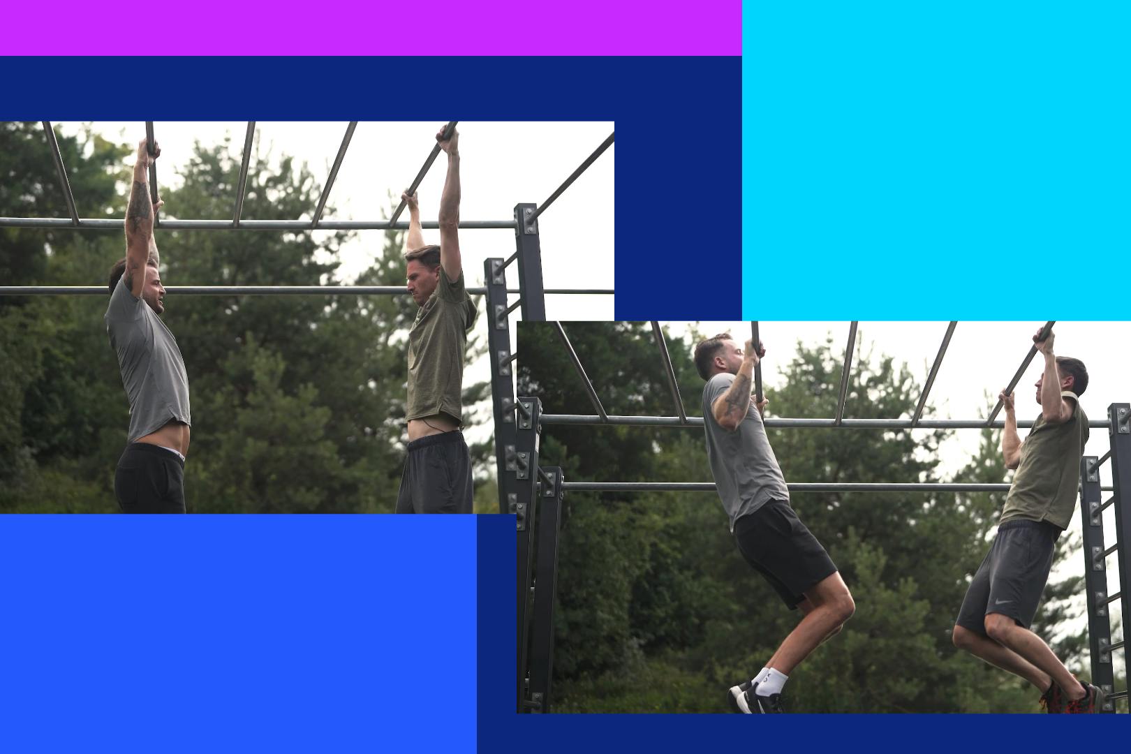 Con i Pull-up si allenano i bicipiti e il muscolo gran dorsale che corre lungo quasi tutta la spina dorsale fino sotto le scapole.