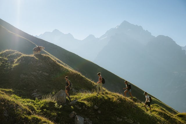 So lässt es sich gut wandern: Wunderschöne Aussichten auf den Wanderwegen in Adelboden-Lenk-Kandersteg.