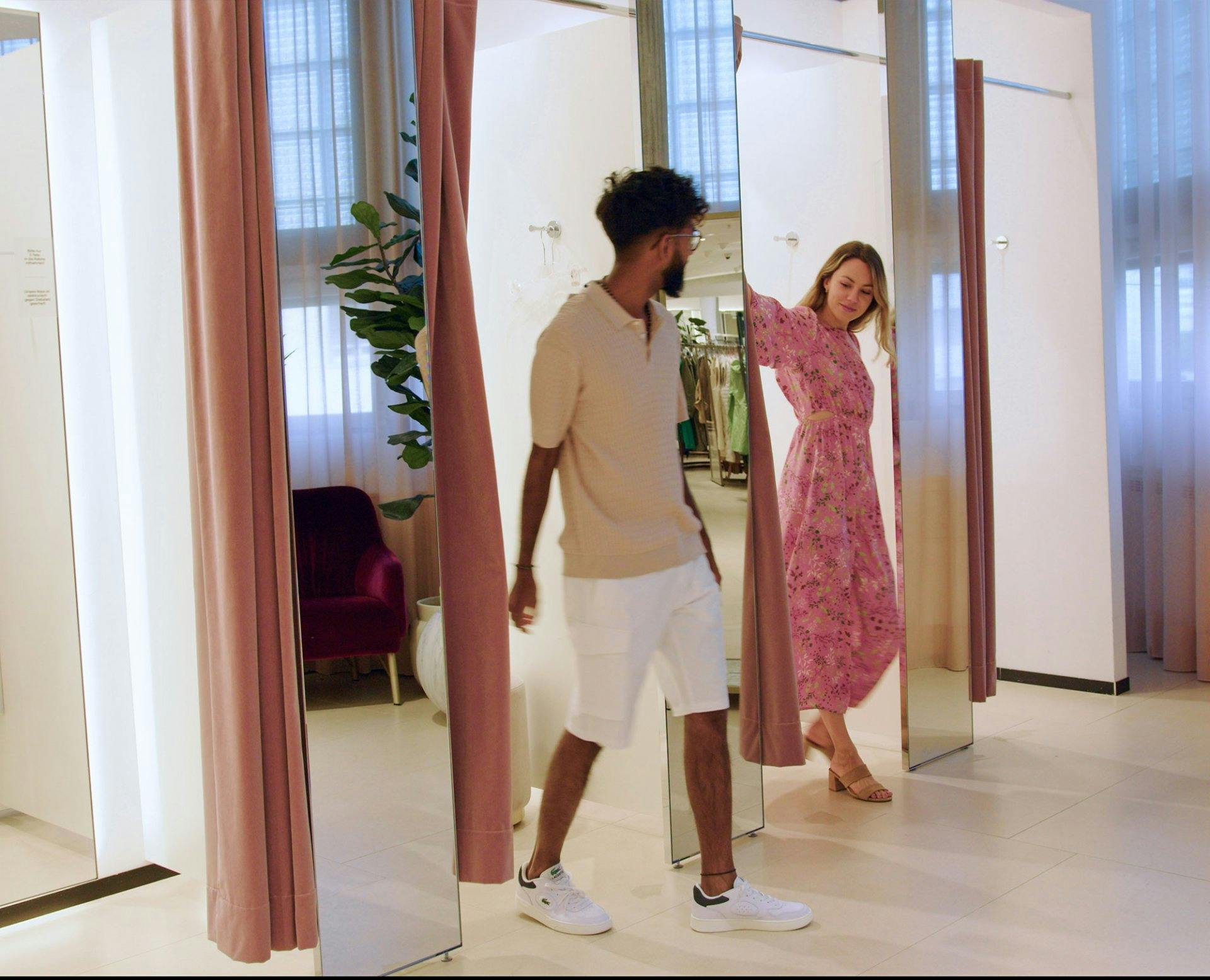 Überraschend: Ein grosses Thema in der herbstlichen Saison sind Kontraste.