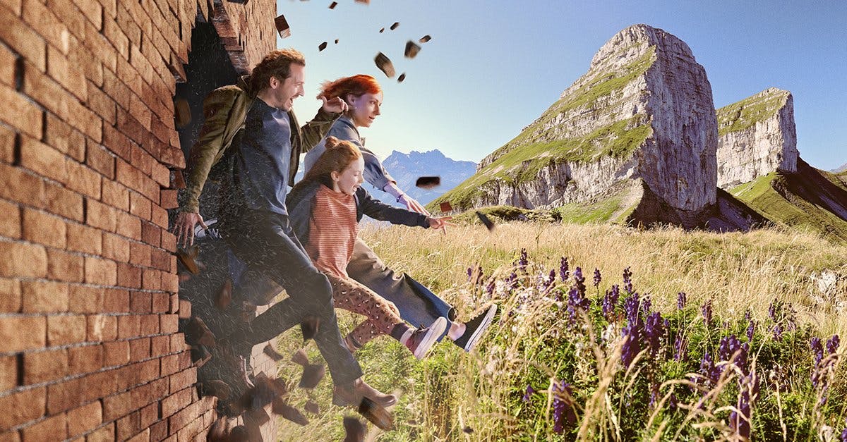 Rends-toi dans le Chablais en train ou en bus et profite des nombreuses randonnées possibles dans la région!