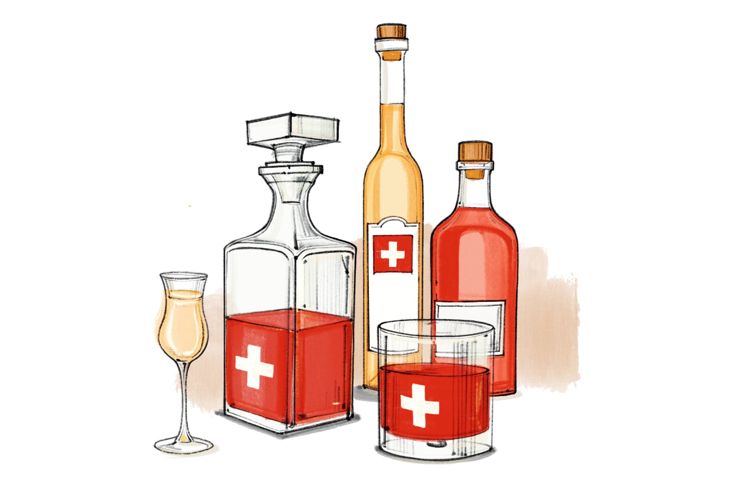 S per Superalcolici svizzeri: in Svizzera, i liquori dolci e fruttati prodotti con la frutta locale sono i più rinomati. Ma oggi sempre più distilleri...