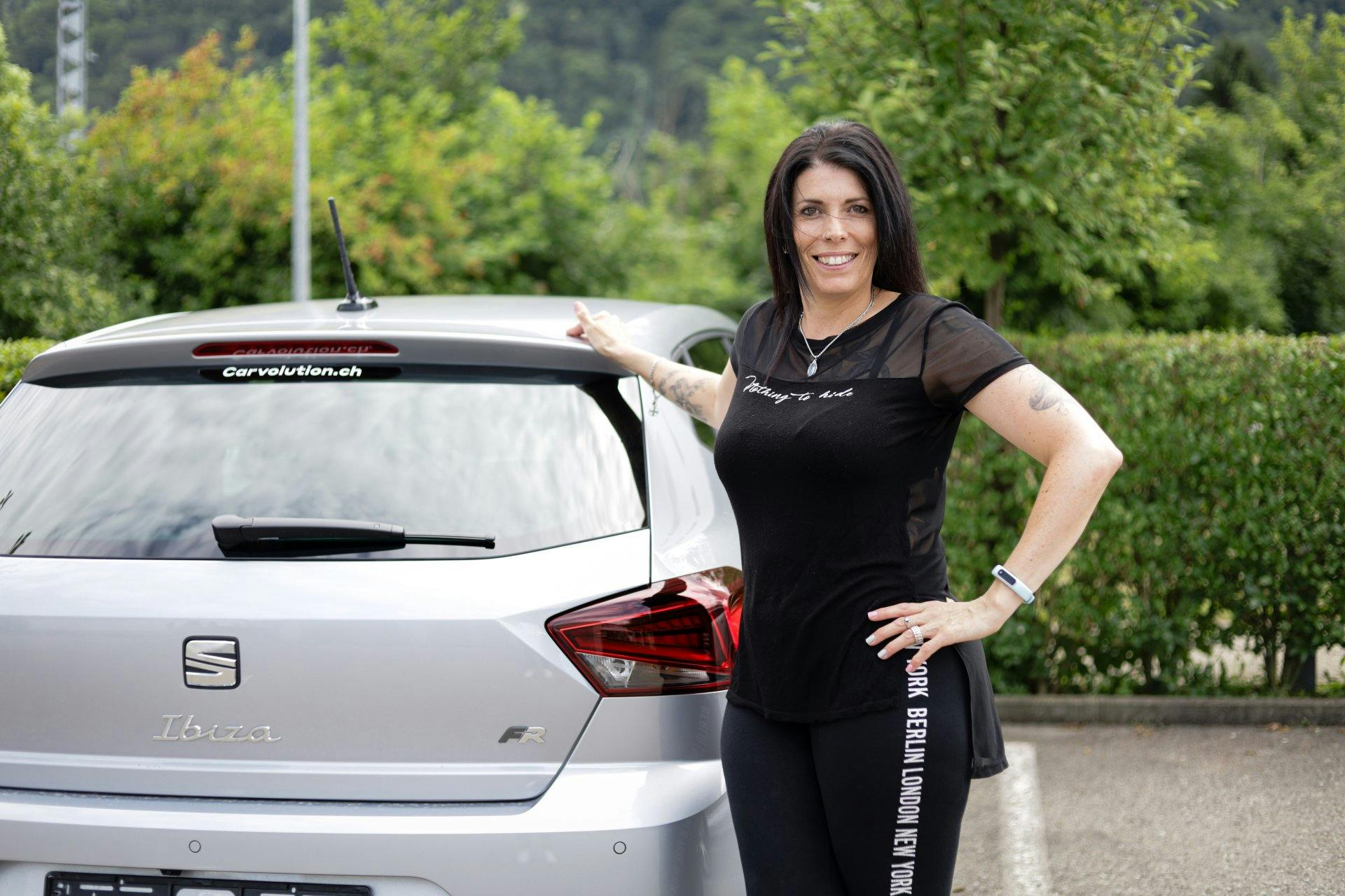 Für Carvolution-Kundin Nicole Kaufmann kommt nur noch ein Auto im Abo infrage.